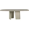 Image de Ethnicraft - Table ovale Canyon - Gris - Polystyrène expansé