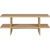Image de Ethnicraft - Table basse Kabuki - Bois naturel - Chêne massif - Designer Reynaldo Zapp