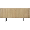 Image de Ethnicraft - Buffet Roller - Bois naturel - Chêne massif huilé - Designer Alain van Havre
