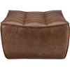 Image de Ethnicraft - Canapé modulable N701 - Marron - Mousse PU haute densité - Designer Jacques Deneef