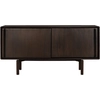 Image de Ethnicraft - Buffet Flow - Marron - Acajou massif - Designer Alain van Havre