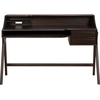 Image de Ethnicraft - Bureau Flow - Marron - Acajou massif - Designer Alain van Havre