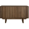 Image de Ethnicraft - Buffet Pillar - Marron - Teck massif teinté - Designer Alain van Havre