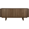 Image de Ethnicraft - Buffet Pillar - Marron - Teck massif teinté - Designer Alain van Havre