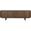 Image de Ethnicraft - Buffet Pillar - Marron - Teck massif teinté - Designer Alain van Havre