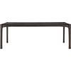 Image de Ethnicraft - Table rectangulaire PI - Marron - Teck massif - Designer Alain van Havre