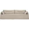 Image de Ethnicraft - Canapé 3 places ou + Weave - Blanc - Billes silicone - Designer Paul Delaisse