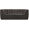Image de Ethnicraft - Canapé 2 places N701 - Gris - Mousse PU haute densité - Designer Jacques Deneef
