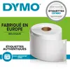 Image de Dymo Étiquettes polyvalentes S0722530 LabelWriter - 12 x 24 mm - Noir sur Blanc - Rouleau de 1000