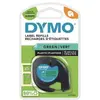 Image de Ruban Letratag LT Dymo - Ruban noir/vert - 12 mm x 4 m