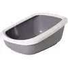 Image de Bac à litière avec rebord pour chat Nobby Pet Aseo Jumbo Gris 67,5x48,5x28 cm 72185
