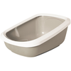 Image de Bac à litière avec rebord pour chat Nobby Pet Aseo Jumbo Beige 67,5x48,5x28 cm 72184