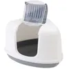 Image de Bac à litière pour chat Nobby Pet Nestor Corner Bleu 58,5x45,5x40 cm 72372