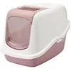 Image de Bac à litière pour chat Nobby Pet Nestor Rose 56x39x38,5 cm 72363