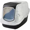 Image de Bac à litière pour chat Nobby Pet Nestor Marble Blanc 56x39x38,5 cm 62473
