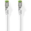 Image de Nedis Câble réseau CAT 8.1 RJ45 mâle RJ45 Mâle 1,00m Rond LSZH Blanc