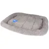 Image de Panier pour chien pliable Duvoplus Sheepskin Gris 92x58 cm 712/036