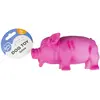 Image de Jouet pour chien en latex Duvoplus Pig With Big Eye Rose 10,7x5,1x5,1 cm 400007