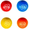 Image de Balle pour chien en caoutchouc Duvoplus Bouncy Multicolore 6,3x6,3x6,3 cm 10154