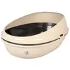 Image de Bac à litière pour chat luxo avec rebord et tamis Duvoplus Beige 59x38x27 cm 11453