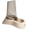 Image de Distributeur de nourriture et d'eau pour chien Duvoplus Nuvola Beige 34,5x23x34 cm 11629