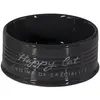 Image de Gamelle pour chat Duvoplus Stone Happy Cat Gris 12,5x12,5x5,2 cm 11712