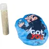 Image de Jouet peluche pour chat gargamel avec catnip Duvoplus Bleu 9x2x10 cm 13601
