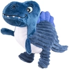 Image de Jouet peluche pour chien dino brontosaurus corduroy Duvoplus Bleu 25x11x25 cm 13808