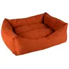 Image de Panier pour chien en velours Duvoplus Hexa Velvet Rouge 80x80x28 cm 14074