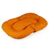 Image de Coussin pour chien ovale cousu tangerine Duvoplus Orange 50x35x6,5 cm 14225