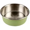 Image de Gamelle pour chien et chat Duvoplus Matte Fix Vert 11,1x11,1x4 cm 14442