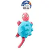 Image de Jouet peluche pour chien tatou en latex Duvoplus Bleu 34x14x8,5 cm 14516