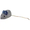 Image de Jouet pour chat souris et herbe à chat Duvoplus Eco Bleu 8,5x4,5x6 cm 14626