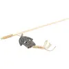 Image de Canne à pêche pour chat calamar avec herbe à chat Duvoplus Eco Multicolore 6x17,5x40 cm 14632