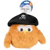 Image de Jouet peluche pour chien hibou pirate Duvoplus Orange 24x17x8 cm 14962