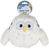 Image de Jouet peluche pour chien hibou fleuriste Duvoplus Blanc 24x17x8 cm 14963