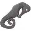 Image de Jouet peluche pour chien Duvoplus Hippocampe Gris 27x35x10cm 15359
