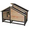 Image de Niche pour chien Duvoplus Woodland Design Barking Bungalow Beige 127x76x95 cm 15882