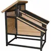 Image de Abri pour chat Duvoplus Woodland Design Meowing Mansion Beige 93x59x97 cm 15883