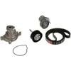 Image de Pompe à eau + jeu de courroie trapézoïdale à nervures GATES KP76PK1735