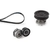 Image de Pompe à eau + jeu de courroie trapézoïdale à nervures GATES KP26PK1183