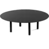 Image de Serax - Table basse Mombaers - Noir - Acier laqué - Designer Bea Mombaers