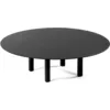Image de Serax - Table basse Mombaers - Noir - Acier laqué - Designer Bea Mombaers