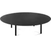 Image de Serax - Table basse Mombaers - Noir - Acier laqué - Designer Bea Mombaers