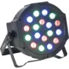 Image de Projecteur PAR LED RGB DMX - 18 LED 1W