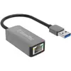 Image de XtremeMac XWH-AAE-13, USB Type-A, RJ-45, Mâle, Argent, 1 Gbit/s, 1 pièce(s)