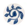 Image de LAETITIA ROUGET - Assiette Vaisselle - Bleu - Grès - Designer Laëtitia Rouget