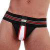 Image de Jockstrap DENIS Noir-Blanc S