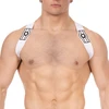 Image de Harnais élastique EVERETTE Blanc XL