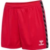Image de Short femme Hummel Authentic Pl Rouge XS 219972-3062